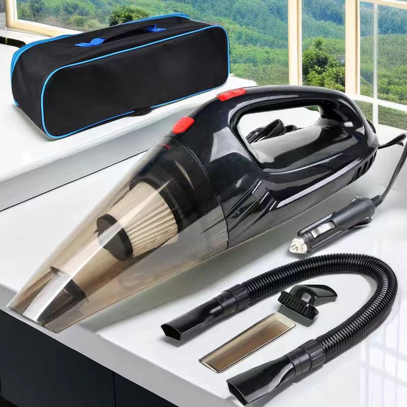 Car 12V Car Vacuum Cleaner Car Household Wireless Vacuum Cleaner Car Vacuum Cleaner Cross-border Large Suction Vacuum